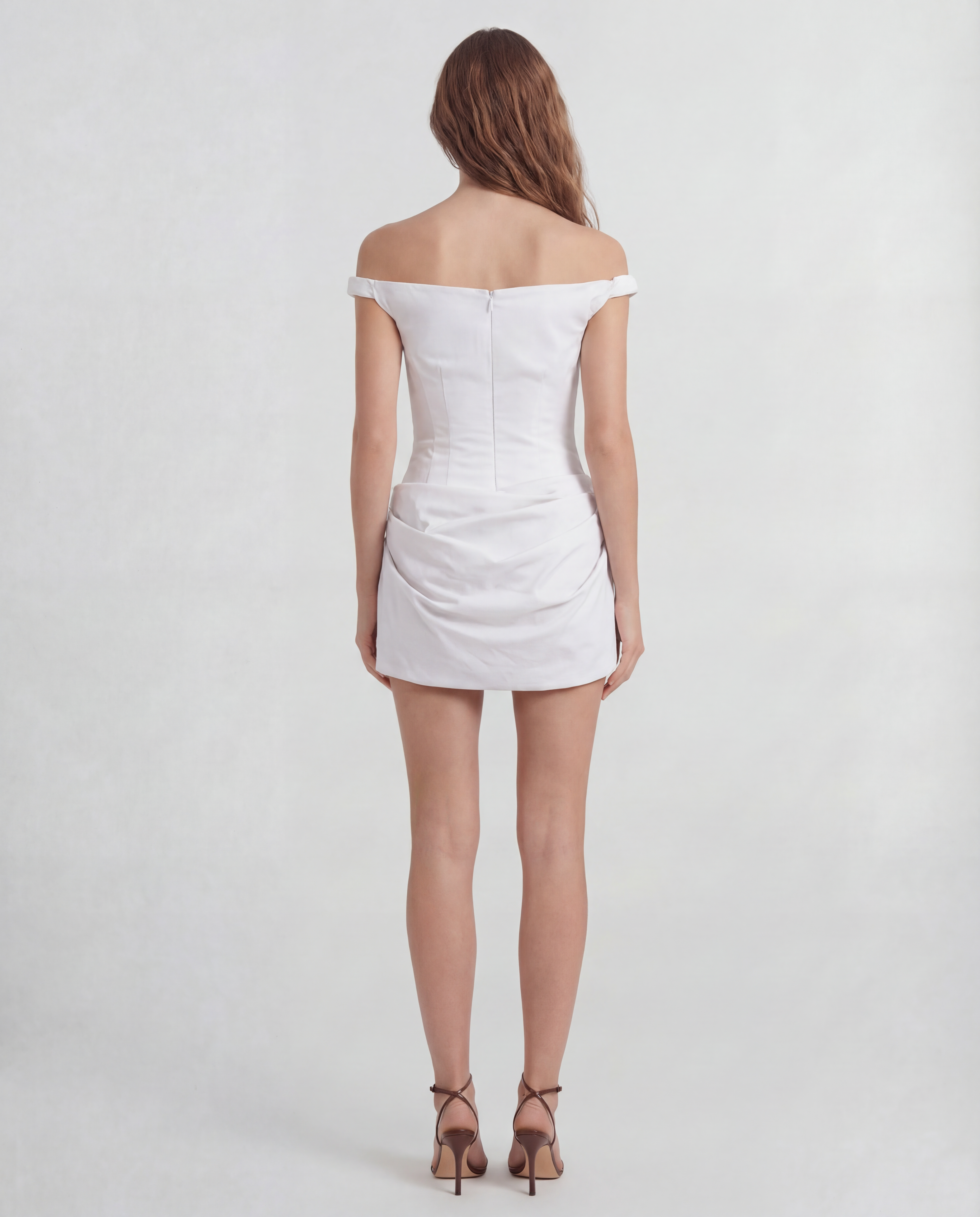 Bernini Dress in white Comfort Cotton