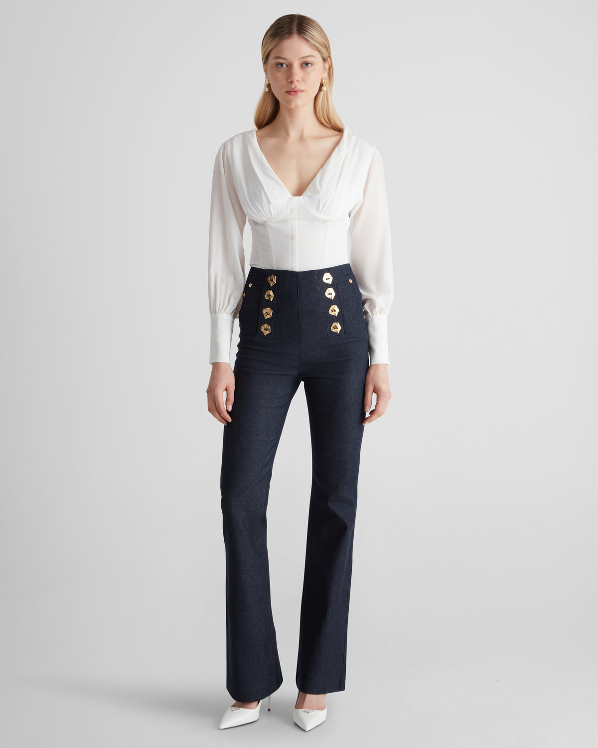 Matisse Jeans Sculptural Flared Denim