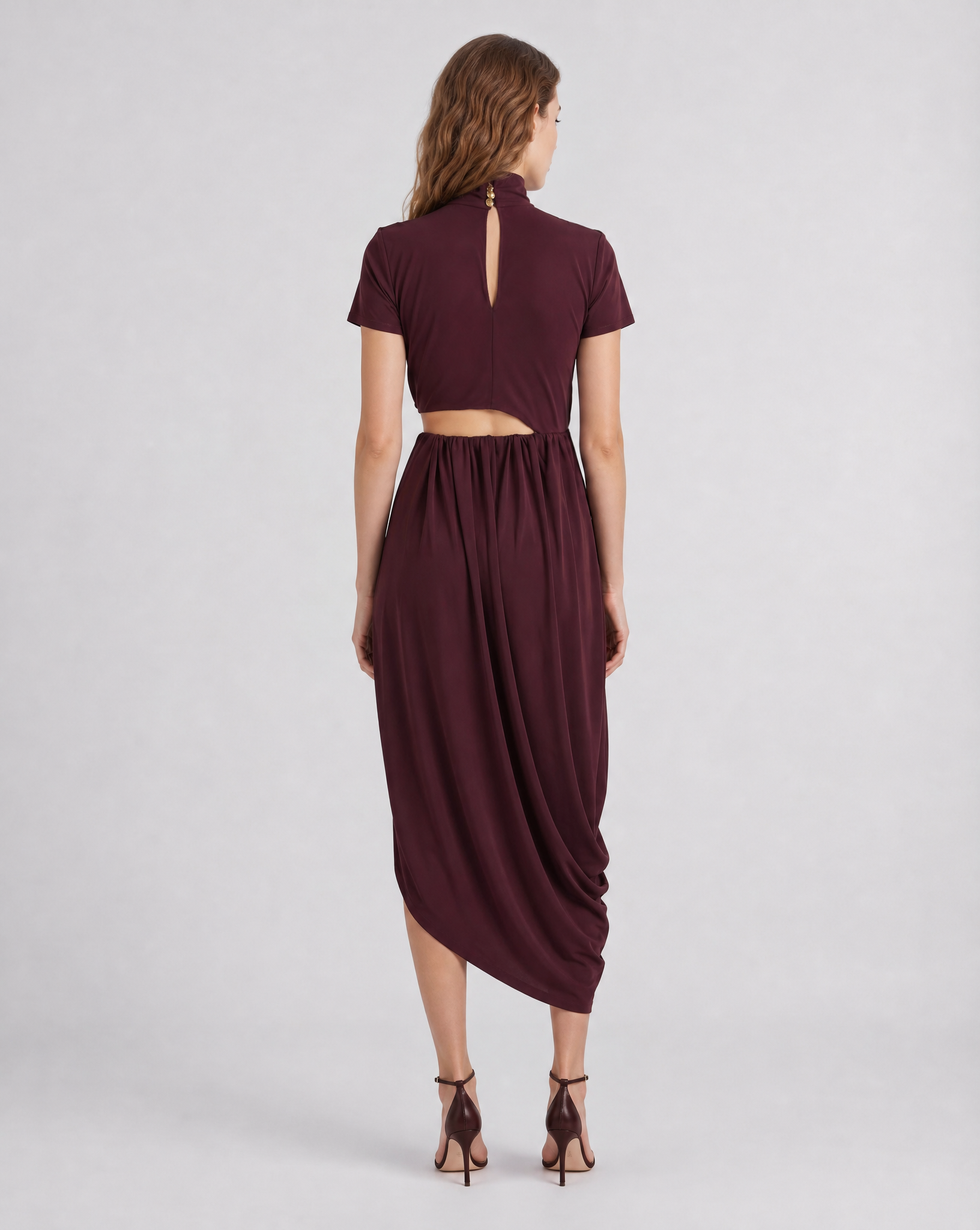Pagani dress with gold plated buckle
