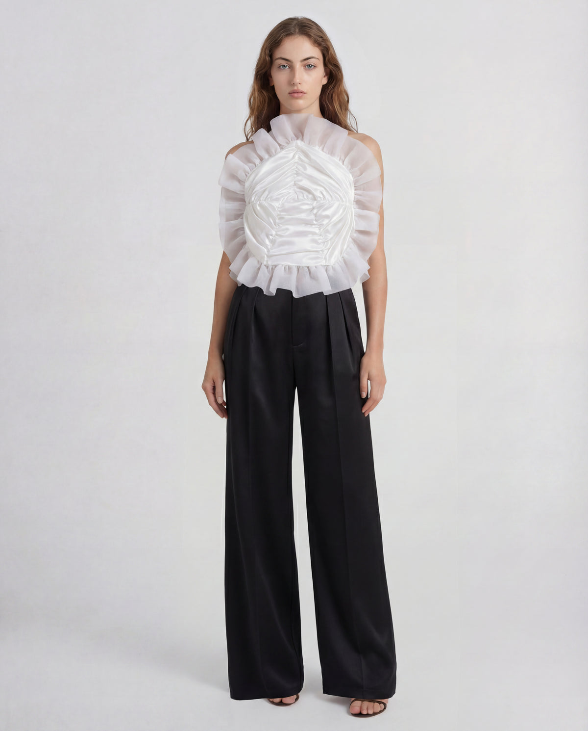 Keckler trousers with double hexagonal back pockets