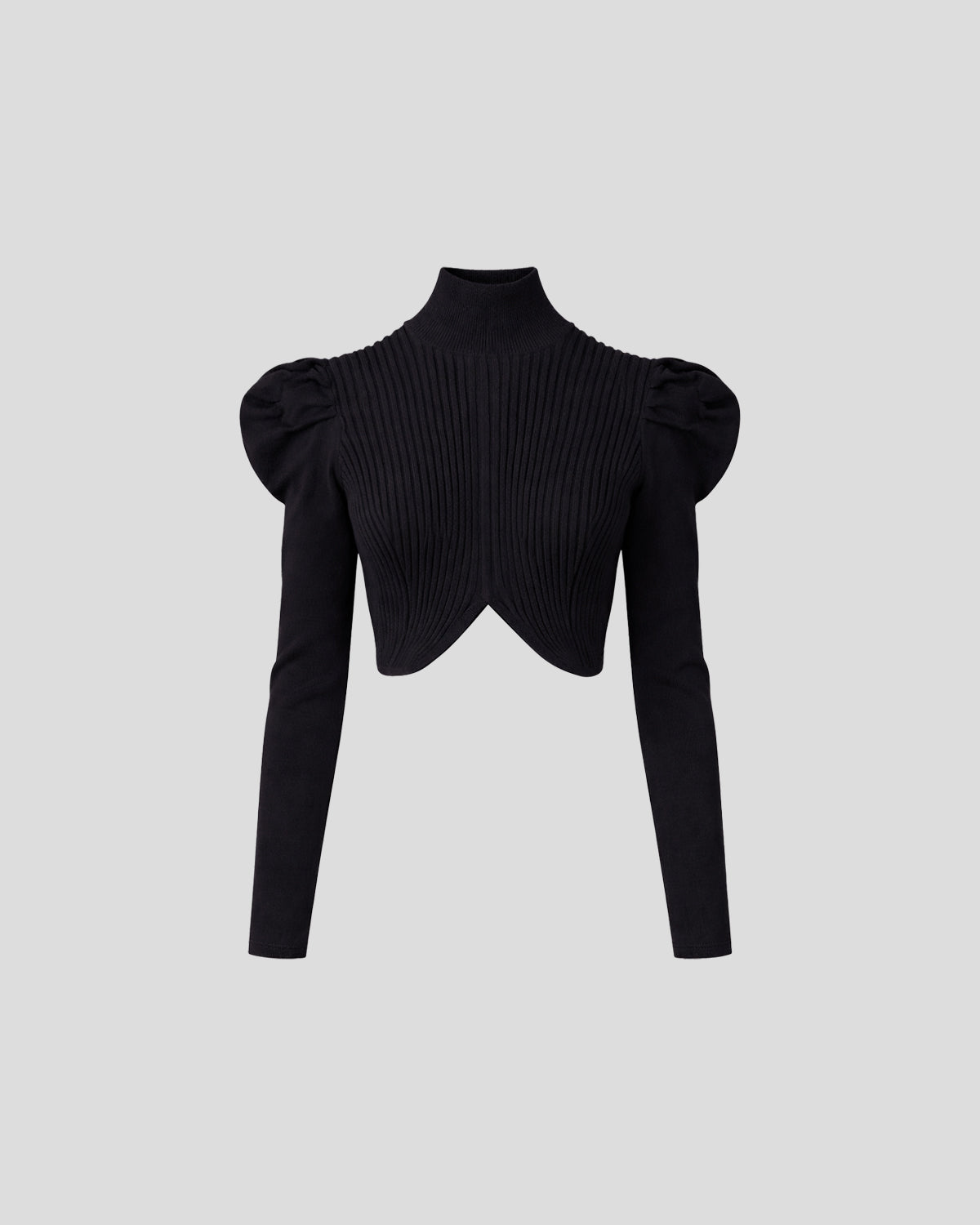 Vasarely Knit Top in black Viscose