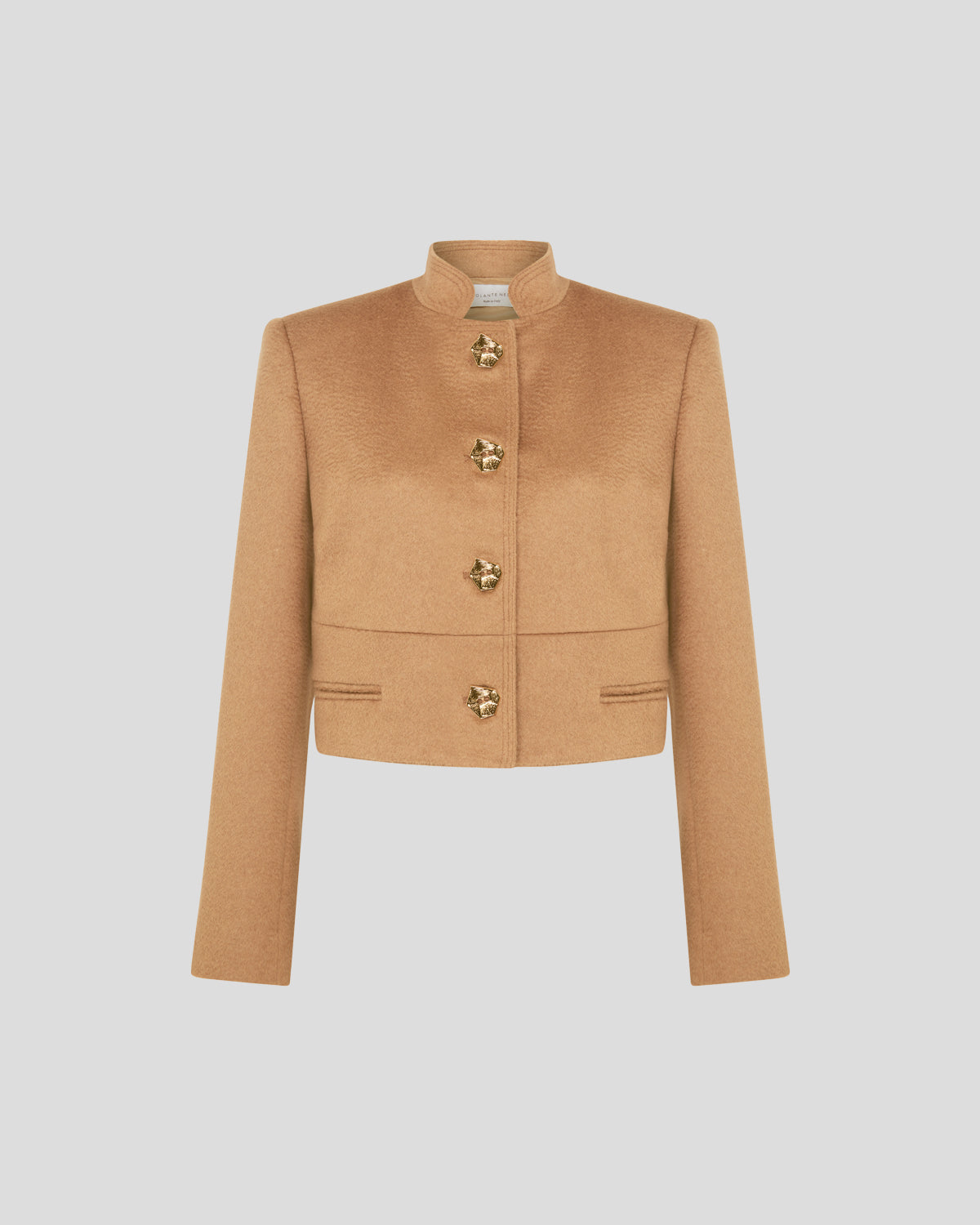 Vicente Jacket in Zibellino Baby Camel