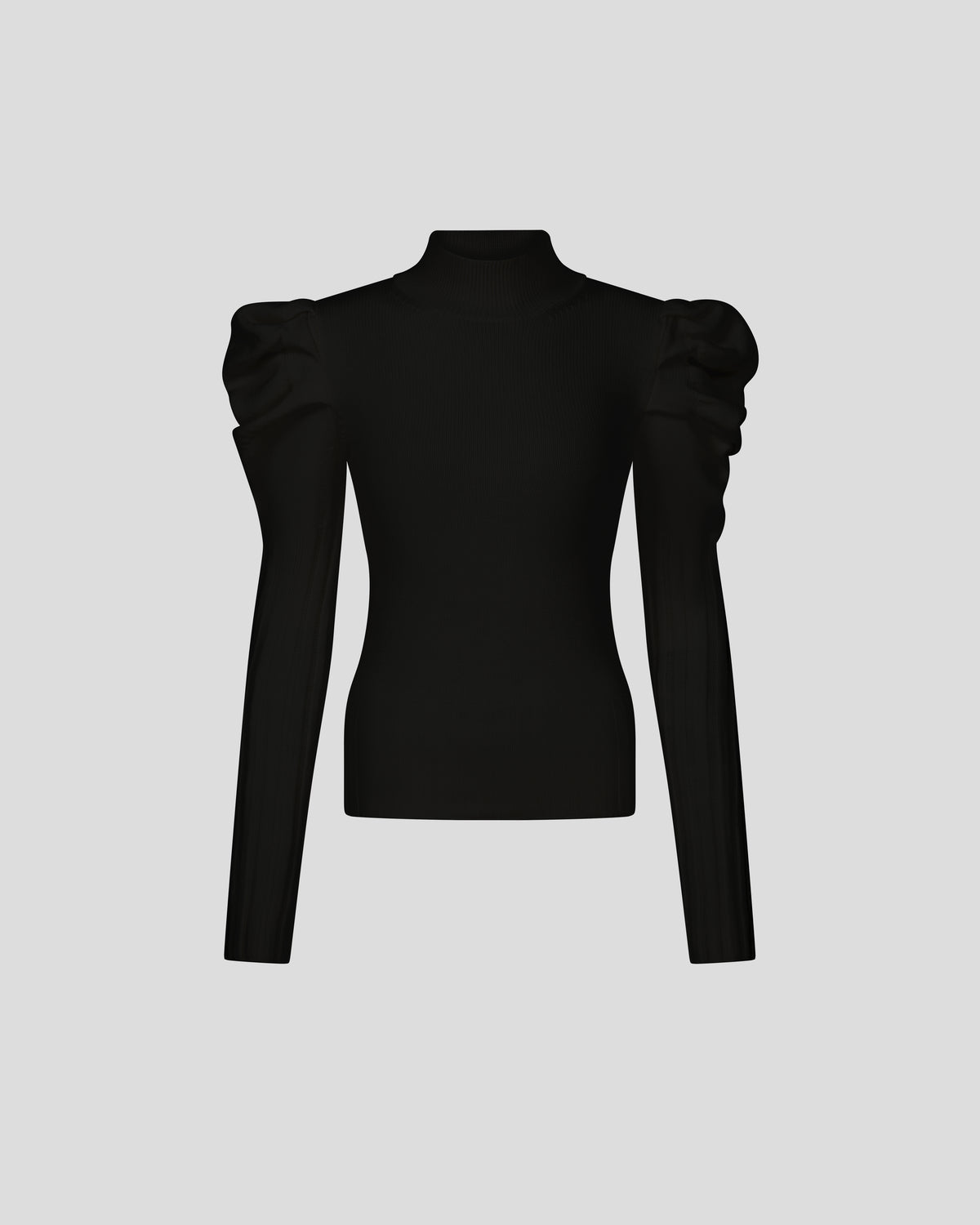 Vittorio Knit Sweater in black Zegna Cashwool® Merino Wool