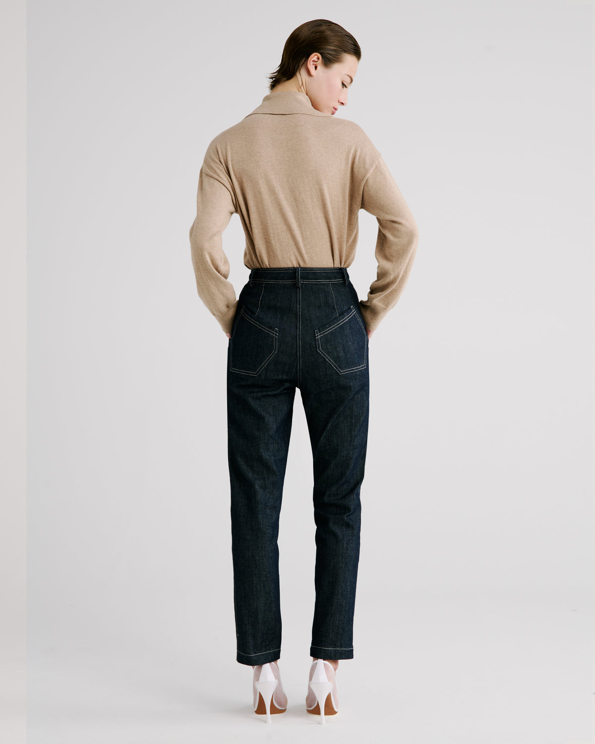 New York Jeans in blue Organic Denim