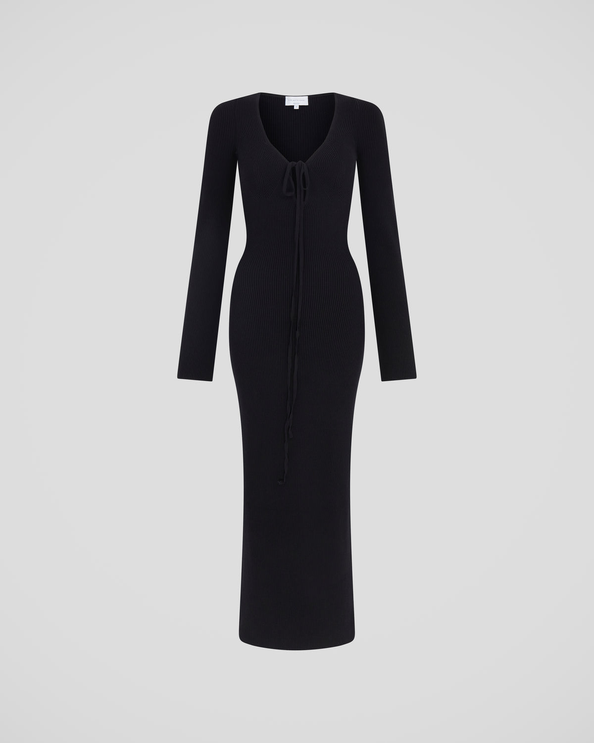 Cristina Knit Dress in black Viscose