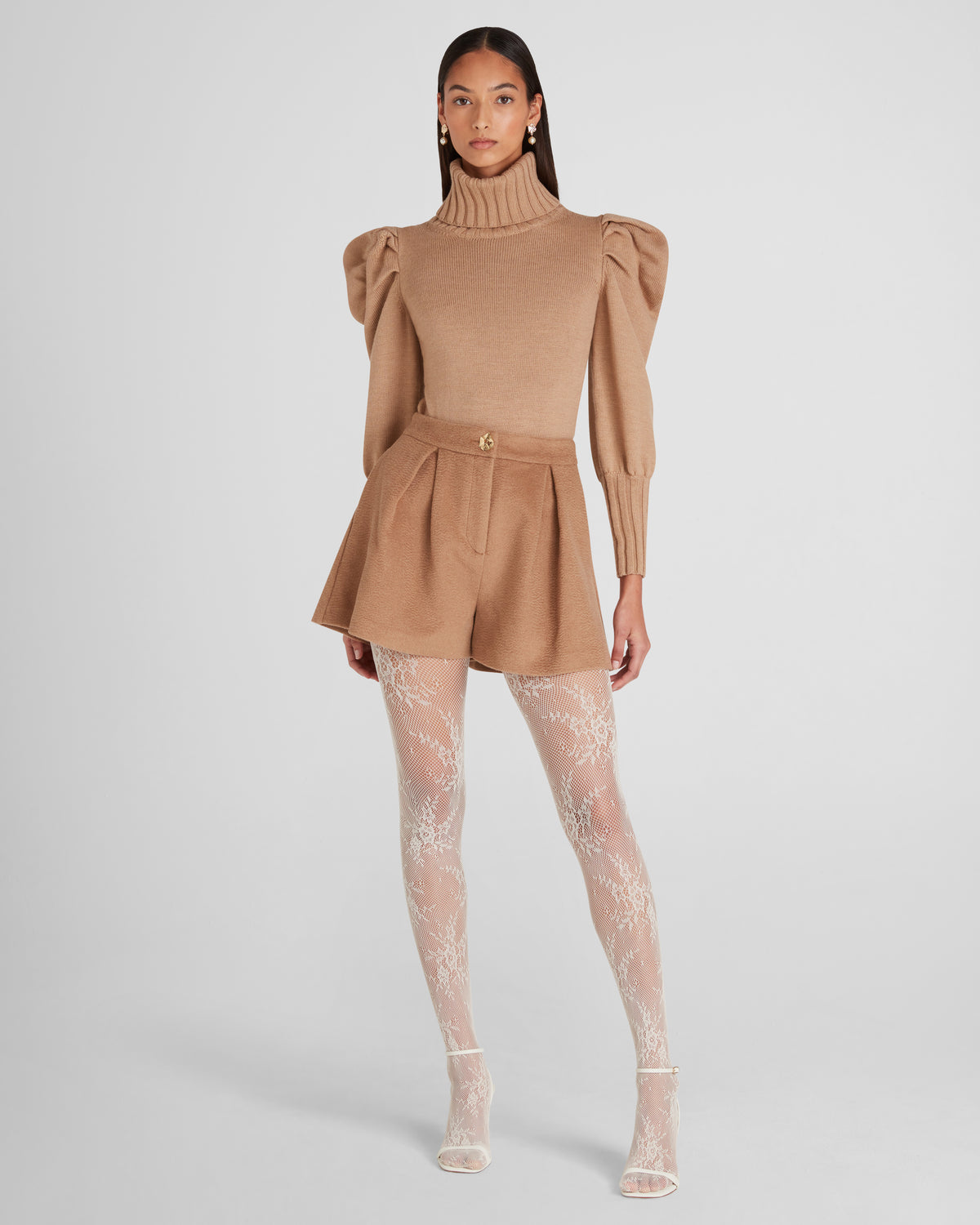 Pasolini Shorts in Zibellino Baby Camel