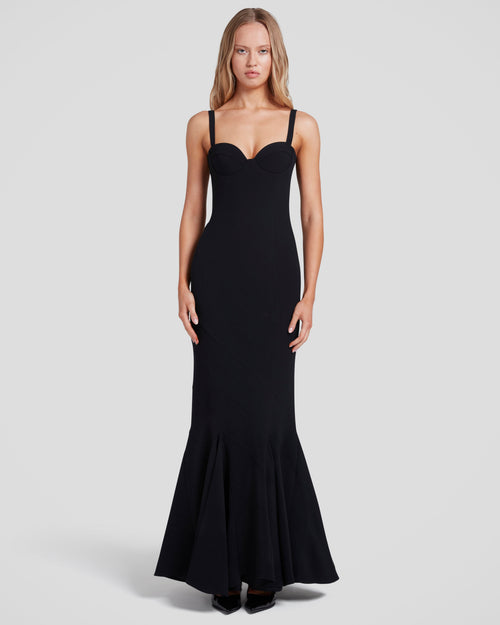 Petrarca Dress in black Sable Cady