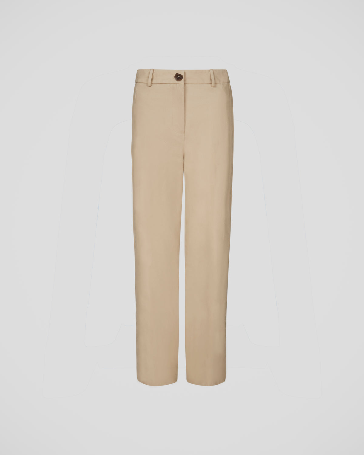 Rufino trousers in sculptural straight-leg cotton corduroy