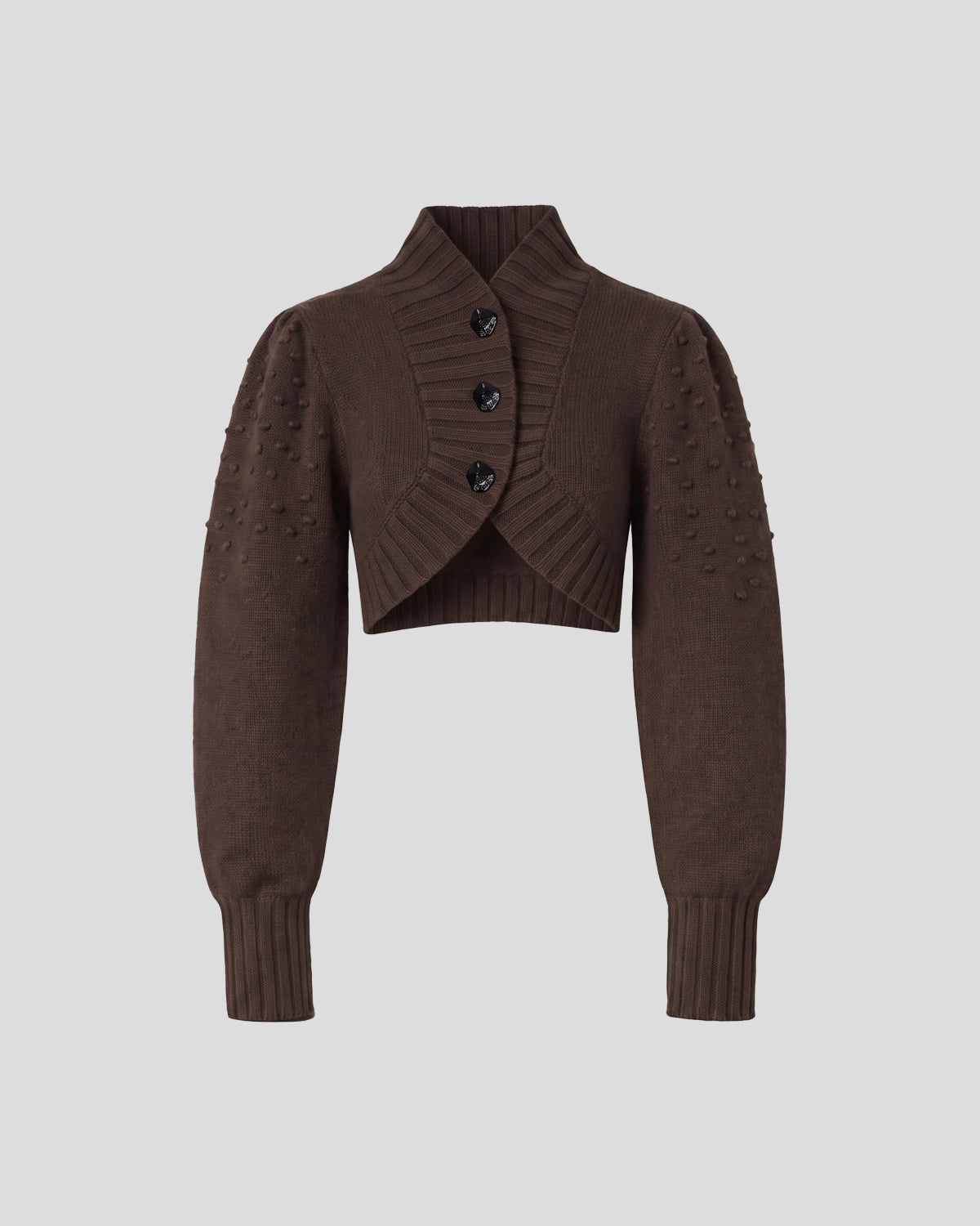 Scanavino Knit Cardigan in brown Zegna Cashwool® Merino Wool
