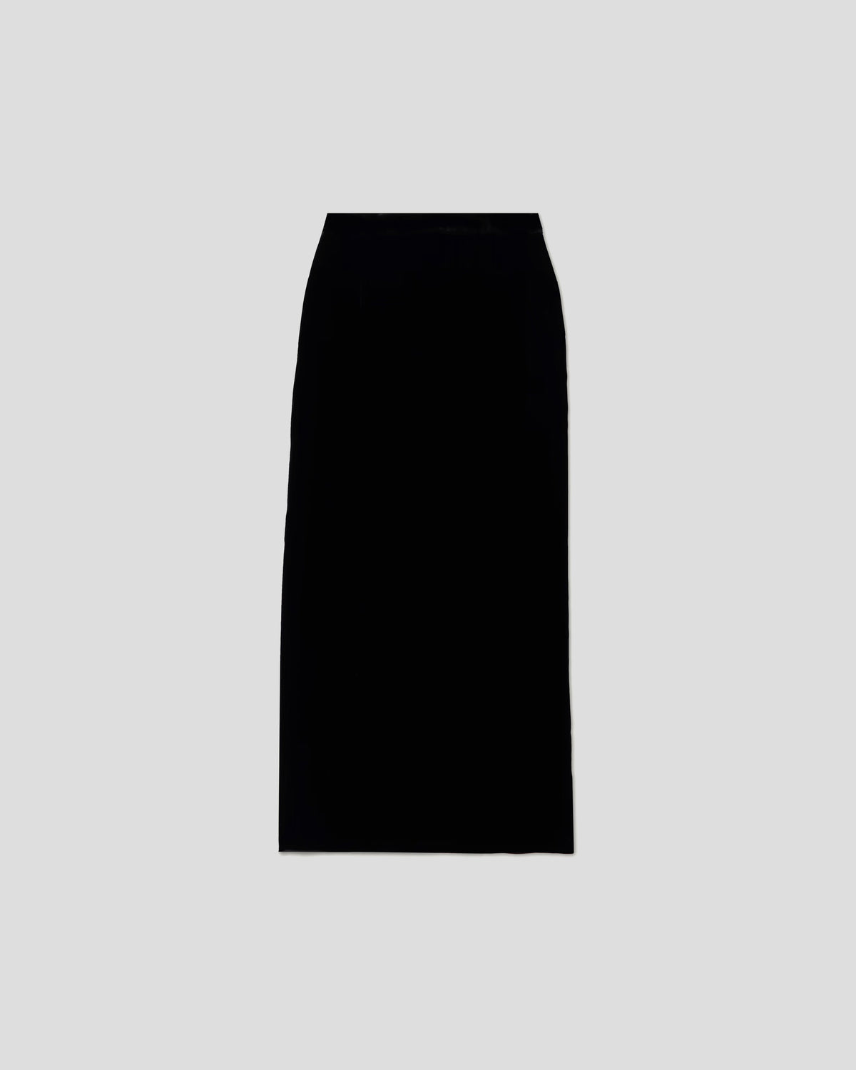 Shea Skirt in black Silk Velvet